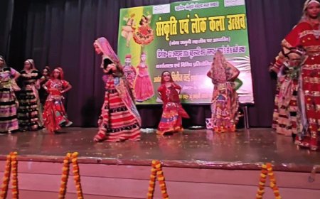 लखनऊ में संस्कृति उत्सव में लोक कलाओं की रंगारंग प्रस्तुतियां:पंजाबी, राजस्थानी नृत्य, कथक और भरतनाट्यम ने दर्शकों का मन मोहा