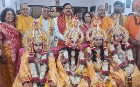 8 किमी तक राममय हुआ आगरा का शमशाबाद:50 से ज्यादा झांकियों के साथ निकली राम बारात, जगह-जगह हुई पुष्पवर्षा और आरती