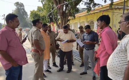 अयोध्या में कल निकलेगी 150 दुर्गा प्रतिमाओं की शोभायात्रा:सुबह 10 बजे जीआईसी मैदान से यात्रा की होगी शुरूआत, निर्मली कुंड में विसर्जन; सुरक्षा के लिए जोन-सेक्टर में बंटेगा पूरा मार्ग