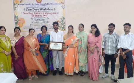 कानपुर में मधुमक्खी पालन और प्रबंधन पर कार्यशाला:शहद प्रसंस्करण से मोम निष्कर्षण तक की दी गई जानकारी