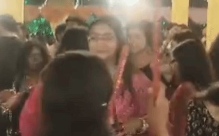 लखनऊ के IMRT बिजनेस स्कूल में डांडिया नाइट का आयोजन:संस्थान के सदस्यों परिवार संग शामिल हुए, संगीत और नृत्य का आनंद लिया