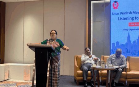 अब राज्य वित्त आयोग में उठा कन्वेंशन सेंटर का मुद्दा:महापौर बोलीं- नगर निगम की जमीन पर बना सेंटर, कमाई स्मार्ट सिटी करेगी