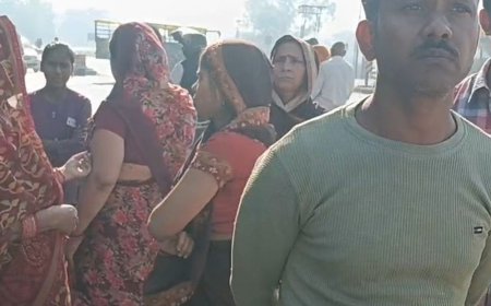 सीतापुर में निजी-अस्पताल में प्रसव के बाद महिला की मौत:परिजनों ने डॉक्टरों पर खून की कमी के बावजूद ऑपरेशन करने का आरोप लगाया