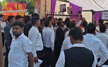 सुल्तानपुर बार एसोसिएशन चुनाव: 85% से ज्यादा मतदान:63 प्रत्याशियों की किस्मत मतपेटियों में बंद, 1,771 अधिवक्ता ने डाले वोट