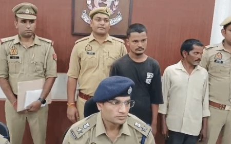 कानपुर में 18Kg चांदी चोरी करने वाले बाप-बेटा अरेस्ट:कैंसर से पीड़ित दादी के इलाज के लिए चार लाख कर्ज लिया था, एक आरोपी फरार