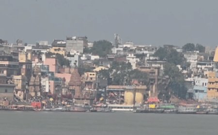 काशी में अगले सप्ताह से सुबह दिखेगा हल्का कोहरा:26 डिग्री पहुंचा पारा; हवा की गुणवत्ता बिगड़ी, AQI 126