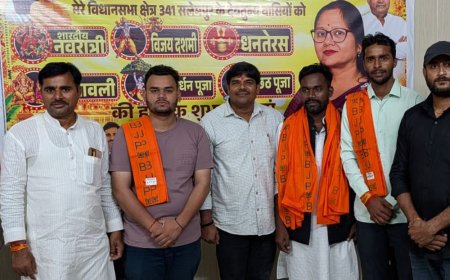 देवरिया में भाजपा पदाधिकारियों का स्वागत:नए आईटी संयोजकों का हुआ अभिनंदन, डिजिटल माध्यमों से मजबूत होगा संगठन