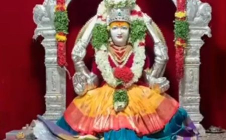हैदराबाद मंदिर में संतोषी माता की मूर्ति तोड़ने की कोशिश:आरोपी ने मूर्ति पर लकड़ी से हमला किया; लोगों ने पकड़कर पुलिस को सौंपा
