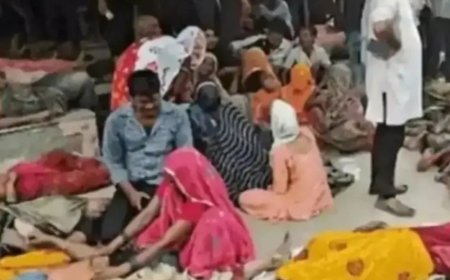 हाथरस भगदड़ मामले में दरोगा ने दी गवाही:SI ने बताया- 38 शव अलीगढ़ अस्पताल पहुंचे थे, मैंने पंचायतनामा भरा