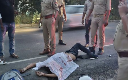 संभल में ट्रैक्टर-ट्रॉली में घुसी बाइक, युवक की मौत:बदायूं का रहने वाला था, घर लौटते समय हादसा हुआ