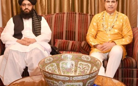 अफगानिस्तान के राजदूत मुफ्ती नूर अहमद नूर रामपुर पहुंचे:नवेद मियां से की मुलाकात, आर्थिक साझेदारी और आपसी सहयोग पर हुई चर्चा