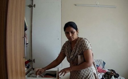 लखनऊ में वकील के घर नौकरानी ने की चोरी:32 ग्राम सोने के गहने और नकदी पार की, सीसीटीवी कैमरे से पकड़ी गई