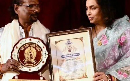 लोकगायक डॉ. राकेश श्रीवास्तव सम्मानित:भोजपुरी लोककला के संरक्षण के लिए मिला स्व. रवि नागर स्मृति सम्मान