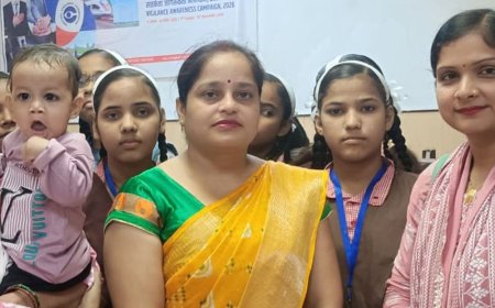 बरेली में बैंक ऑफ़ बड़ौदा का शैक्षिक भ्रमण:कस्तूरबा गांधी विद्यालय की छात्राओं ने लिया भाग,समझी बैंक की कार्यप्रणाली