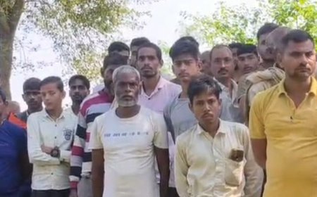 सीतापुर में धारदार हथियार से किसान की हत्या:सीतापुर में जंगल के रास्ते पर मिला शव, हत्या से पहले पीटने की आशंका