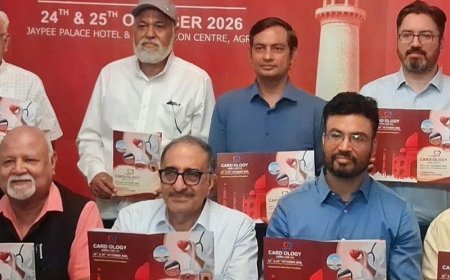 आगरा में जुटेंगे देश के दिग्गज हार्ट स्पेशलिस्ट:24-25 अक्टूबर को होगा राष्ट्रीय सम्मेलन, हार्ट फेलियर जैसी गंभीर बीमारियाें पर होगी चर्चा