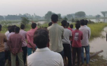 नदी में तेज बहाव की चपेट में आया बीएससी छात्र:हरदोई में 12 घंटे बाद भी नहीं मिला सुराग, दोस्त को बचाया गया