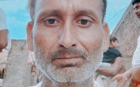 अज्ञात वाहन की टक्कर से बाइक सवार की मौत:औरैया में दवा लेने बाजार जाते समय हादसा, पत्नी और दो बच्चों के साथ रहते थे