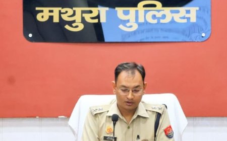 मथुरा में 2 इंस्पेक्टर और 29 दरोगा का ट्रांसफर:जैत थाना प्रभारी लाइन हाजिर, लापरवाही पर हुई कार्रवाई