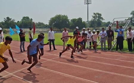 प्रयागराज में एथलेटिक्स और हैंडबॉल का ट्रायल 28 अक्टूबर से:मदन मोहन मालवीय स्टेडियम में आयोजन