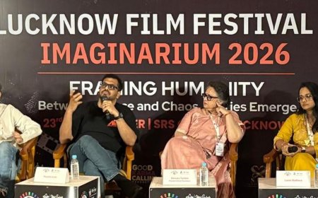 लखनऊ फिल्म फेस्टिवल और इमैजिनेरियम 2026 का समापन:AI, एनीमेशन और गेमिंग पर हुई चर्चा; फिल्मों को मिले अवॉर्ड