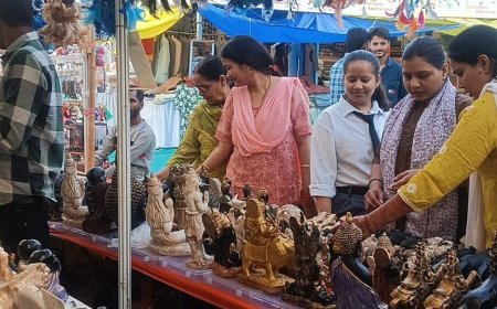 ब्रजरज उत्सव के बाजार में देशभर के उत्पाद सजे:हिमाचल की शॉल, त्रिपुरा के बांस के लैंप और राजस्थान के 56 तरह के अचार लोगों को आकर्षित कर रहे