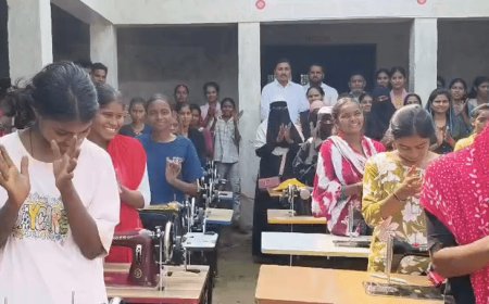 अमिताभ बच्चन के पैतृक गांव में 240 महिलाएं बनेंगी आत्मनिर्भर:बाबू पट्टी में कौशल विकास विद्यालय का शुभारंभ, 25 सिलाई मशीनें मिलीं
