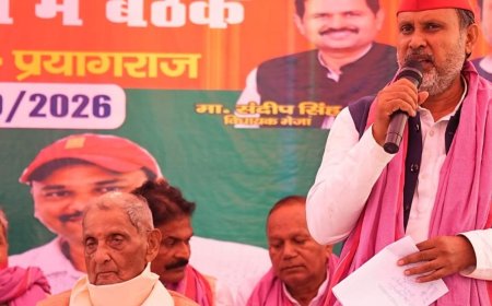 इलाहाबाद झांसी स्नातक एमएलसी चुनाव में सपा ने झोंकी ताकत:भर्तियों में पारदर्शिता और पुरानी पेंशन के मुद्दे पर मांग रही समर्थन