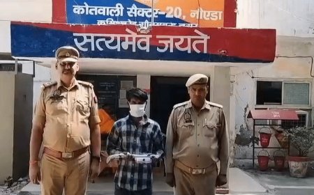 50 से ज्यादा चोरी कर चुका शातिर चोर गिरफ्तार:दिल्ली में 18 मुकदमे, नोएडा में भी केस, वारदात करने के इरादे से घूम रहा था