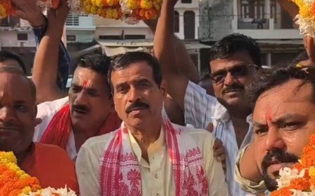 'मैंने भाजपा नहीं छोड़ी, मुझे पार्टी से भगाया गया':गोंडा के भाजपा नेता सपा में शामिल होने के लिए लखनऊ रवाना