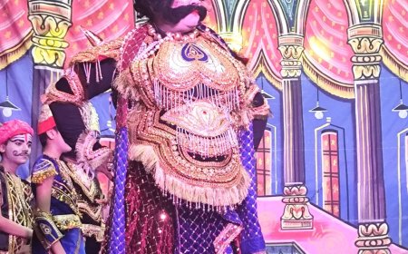 सहारनपुर में रामलीला महोत्सव आयोजित:कुंभकरण मेघनाथ वध का जीवंत मंचन, कलाकारों के अभिनय ने मोहा मन
