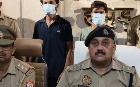 उधार के पैसे मांगने पर दोस्त ने की हत्या:हापुड़ में दो आरोपी गिरफ्तार, रॉड से सिर पर वार कर हत्या का आरोप
