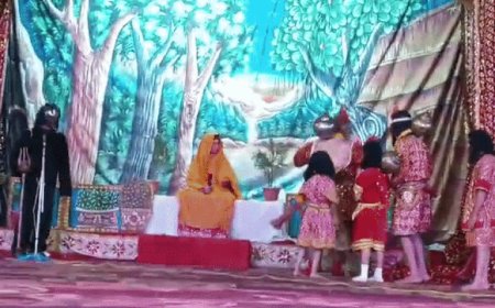 अशोक वाटिका में सीताजी के दर्शन कर भावविभोर हुए श्रद्धालु:लीला में हनुमान जी के पराक्रम का हुआ मंचन, देखने उमड़े श्रद्धालु