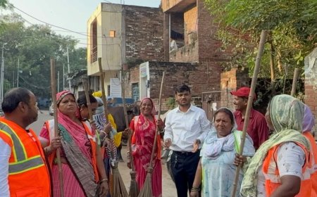 कानपुर में स्वच्छता ही सेवा अभियान:वार्ड 10 की साफ-सफाई की, कहा- कचरा निर्धारित स्थान पर फेंके