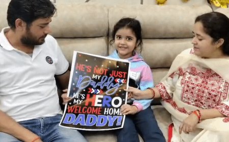 मौत के 'समुद्र' से घर लौटे कानपुर के नितिन:21 जिंदगियों को बचाने की सुनाई दर्द भरी दास्तान, पत्नी-बच्चों से मिलकर छलक पड़े आंसू