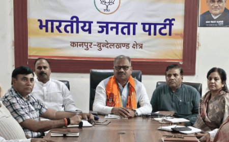 BJP का ‘लोकतंत्र बचाओ, भीड़ तंत्र हटाओ’ अभियान:कानपुर में 4 नवंबर को 25 हजार लोग निकलेंगे, अध्यक्ष बोले- इंडी गठबंधन मौहाल बिगाड़ रहा