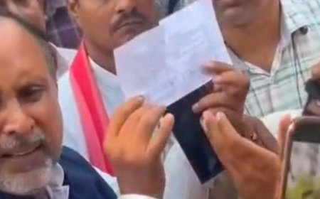 MLC चुनाव में सेक्टर मजिस्ट्रेट के पास प्रत्याशी की पर्ची:सपा प्रत्याशी डॉ. मान सिंह यादव ने किया हंगामा, सपाइयों ने पर्ची छीनी