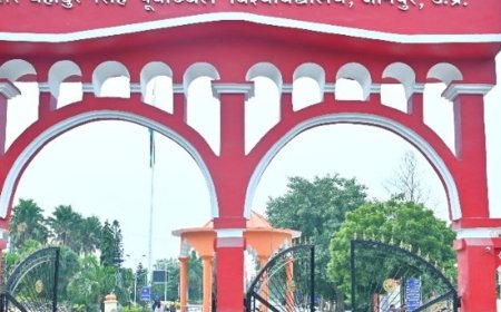 पूर्वांचल विवि में पढ़ाई संग रोजगार का हुनर:जौनपुर में कुलपति प्रो. राकेश सिंह ने शुरू की पहल, स्किल डेवलपमेंट की तैयारी
