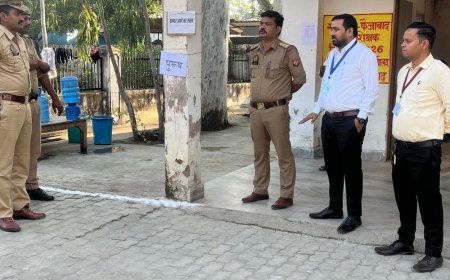 आजमगढ़ में 23 मतदान केंद्रों पर मतदान:8592 शिक्षक मतदाता करेंगे मताधिकार का प्रयोग, सुरक्षा के व्यापक इंतजाम