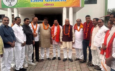 गोंडा भाजपा किसान मोर्चा की नई जिला कार्यसमिति घोषित:51 पदाधिकारियों को जिम्मेदारी, पूर्व सांसद बृजभूषण शरण के करीबी भी शामिल