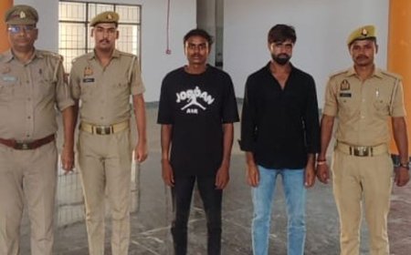 प्रतापगढ़ में मंदिर चोरी का सात घंटे में खुलासा:पीतल के घंटे बरामद, दो युवक गिरफ्तार, दो आरोपियों को पुलिस ने पकड़ा