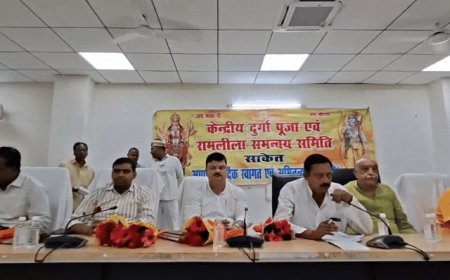 अयोध्या में 300 जगह दुर्गा पूजा:24 स्थानों पर होगी रामलीला; निगम ने एक सप्ताह में व्यवस्थाएं दुरुस्त करने के दिए निर्देश