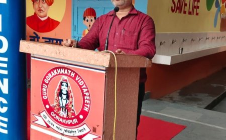 गुरु गोरखनाथ विद्यापीठ में सरदार पटेल की जयंती कार्यक्रम:प्रधानाचार्य बोले- सरदार पटेल ने रियासतों का एकीकरण कर राष्ट्रीय एकता और अखंडता को मजबूत किया