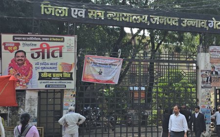 मार्कशीट में व्हाइटनर लगाने के मामले में महेश की पेशी:उन्नाव कोर्ट में 5 घंटे चली जिरह, अगली सुनवाई 23 अक्टूबर को तय