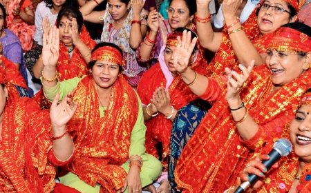 मनोकामना मंदिर में स्कंदमाता की पूजा:भक्तों ने की आराधना, संतान सुख और शांति के लिए मांगा आशीर्वाद