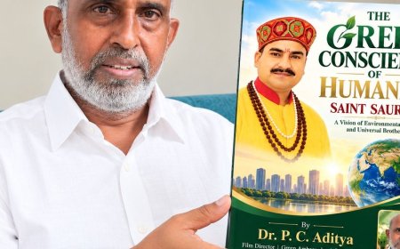 36 पुस्तकों के कवर विमोचन तक पहुंचा अभियान:‘द ग्रीन कॉन्शियंस ऑफ ह्यूमैनिटी’ में मानवीय मूल्यों और संत सौरभ के विचारों का समावेश