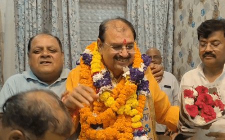 4 नवंबर को राज्यसभा सांसद गोपी पांडेय का स्वागत:कानपुर में 25 स्थानो पर तैयारी, एयरपोर्ट से कार्यकर्ता करेंगे शुरूआत