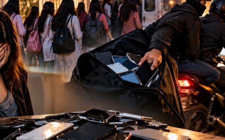 पाकिस्तान में 60 लड़कियों के फोन लेकर फरार हुए ठग:नौकरी का झांसा देकर बुलाया, सभी के मोबाइल जमा कराए, फिर बाइक से भाग निकले