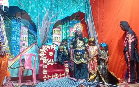 कबुलपुर में फुलवारी लीला का मंचन:राम-लक्ष्मण ने किया राक्षसों का वध से अहिल्या उद्धार तक हुई लीला