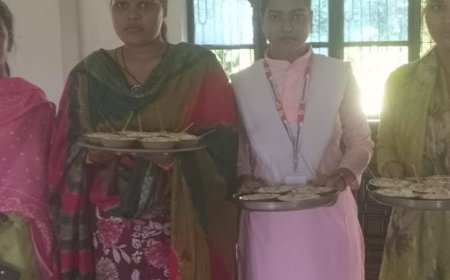 बरडीहा में मार्गदर्शन कार्यक्रम:बीए-एमए गृह विज्ञान की छात्राओं को आंतरिक परीक्षा की तैयारी समझाई